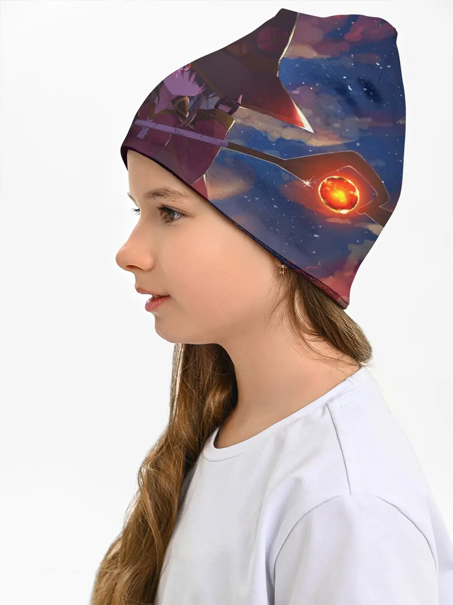 Детская шапка / Konosuba с посохом