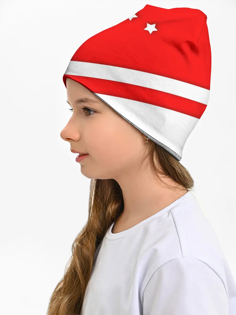 Детская шапка / Звезды и полосы