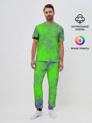 Мужская пижама с брюками / Яд