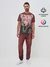 Мужская пижама с брюками / Zero Two в толстовке