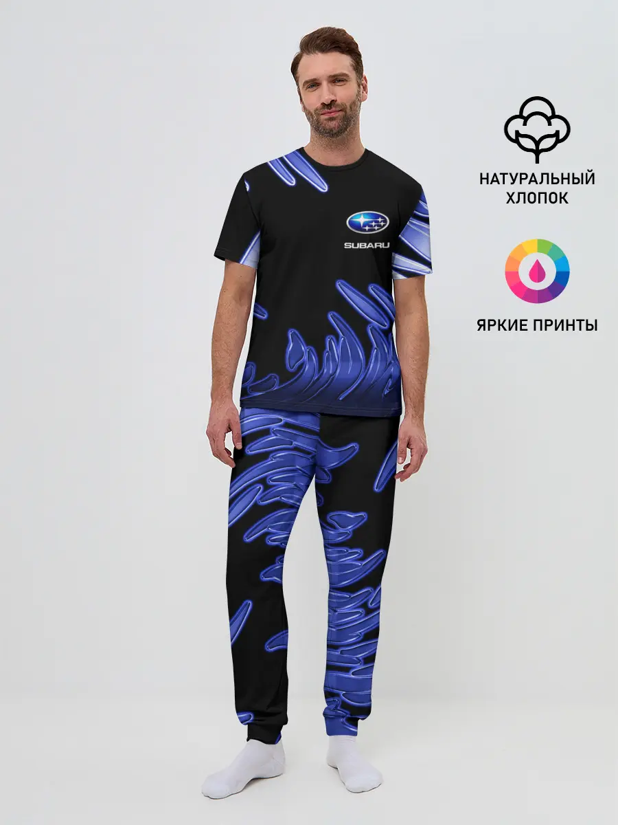 Мужская пижама с брюками / Subaru
