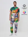 Мужская пижама с брюками / Лисичка