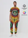 Мужская пижама с брюками / Хиппи