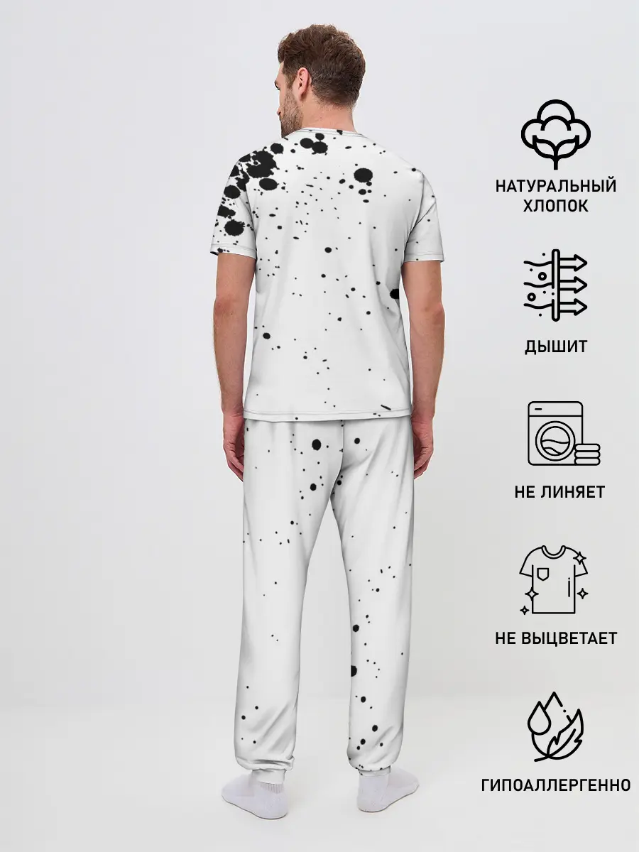 Мужская пижама с брюками / Cyberpunk 2077