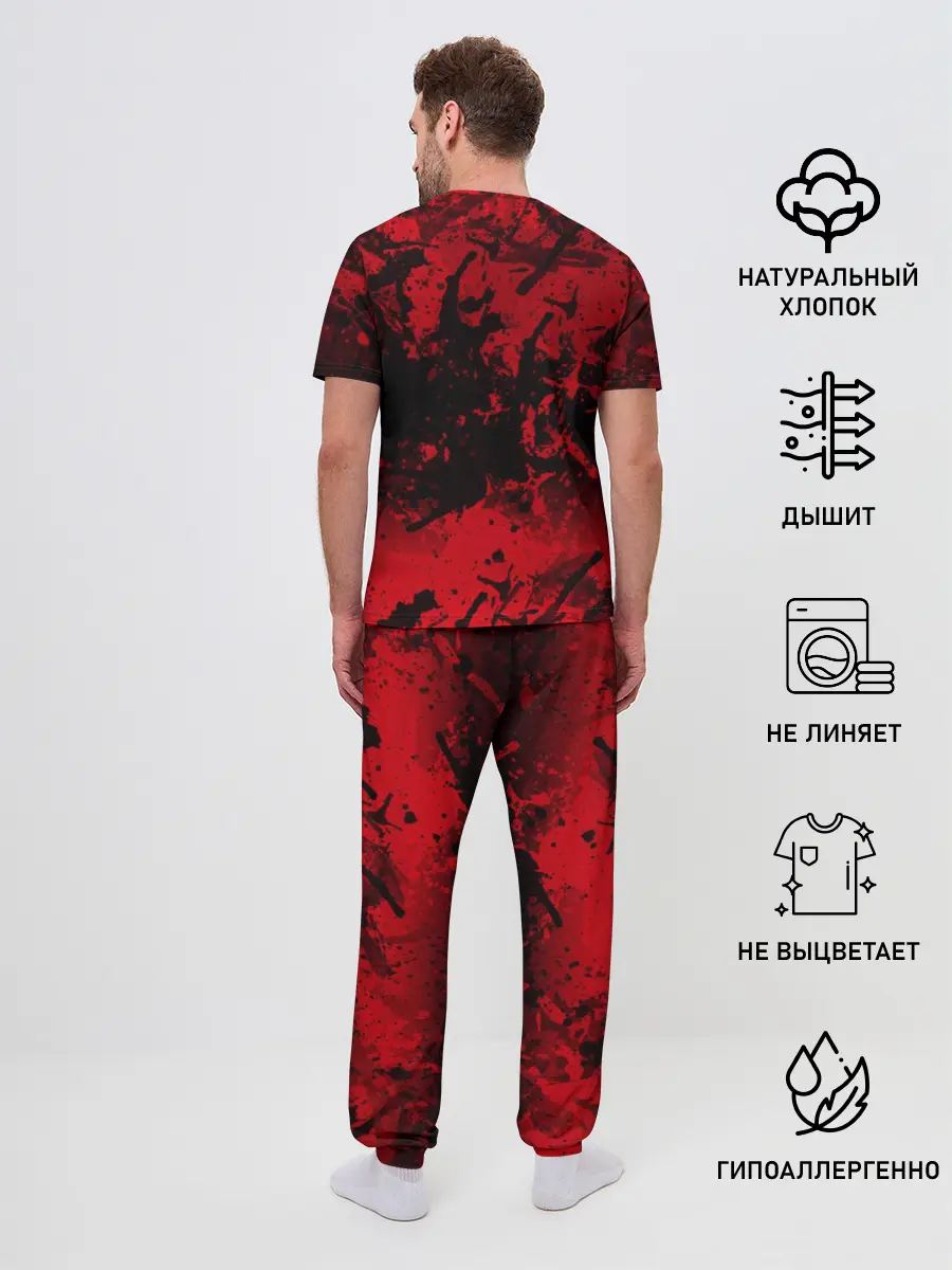 Мужская пижама с брюками / Клинок рассекающий демонов