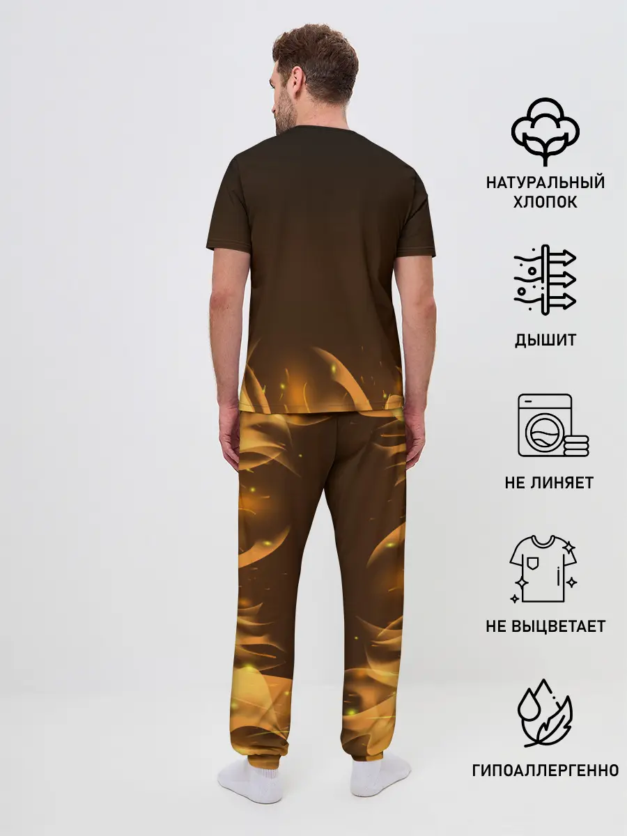 Мужская пижама с брюками / Valheim: Вальхейм выживание.