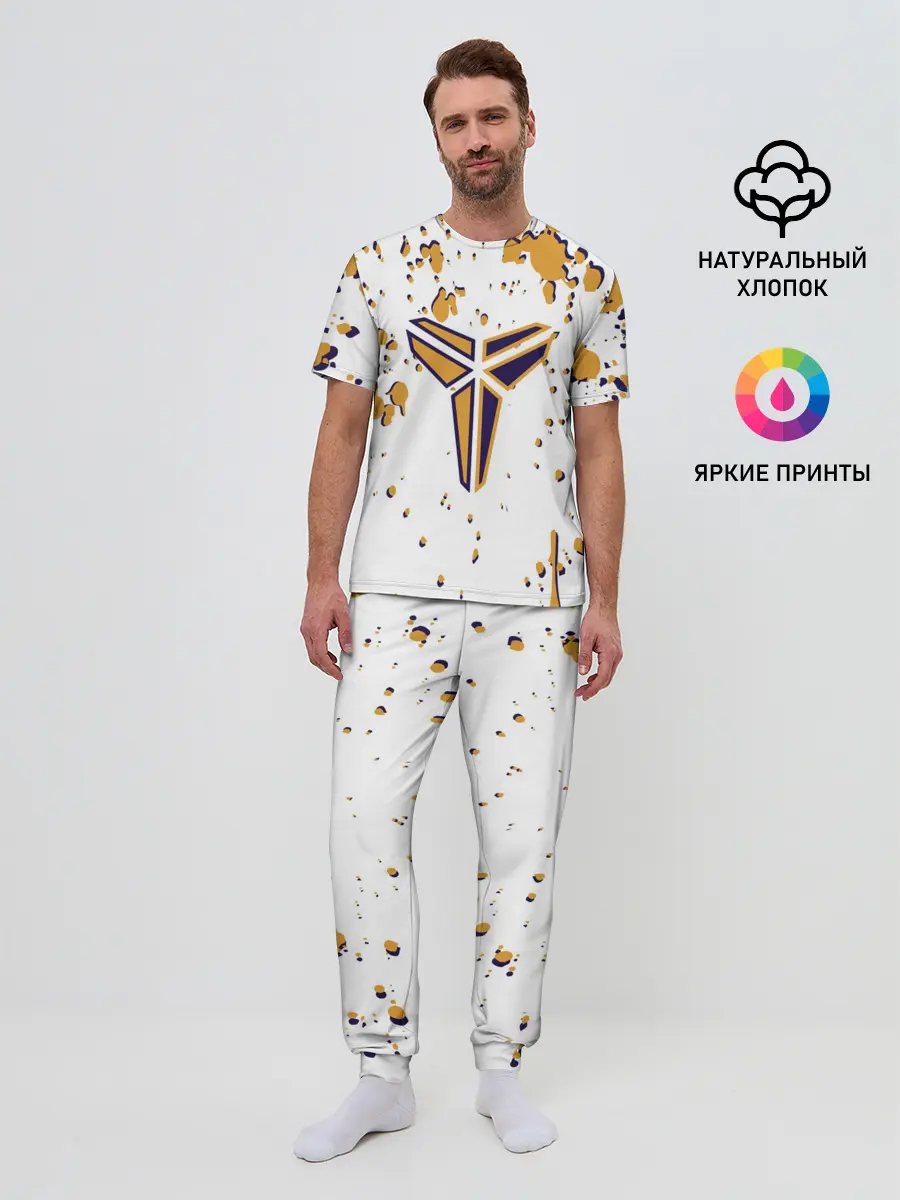 Мужская пижама с брюками / Kobe Bryant.