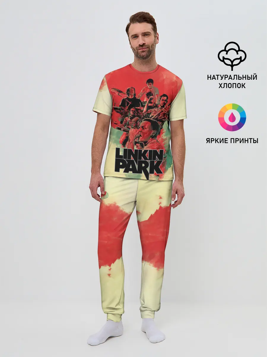 Мужская пижама с брюками / LINKIN PARK