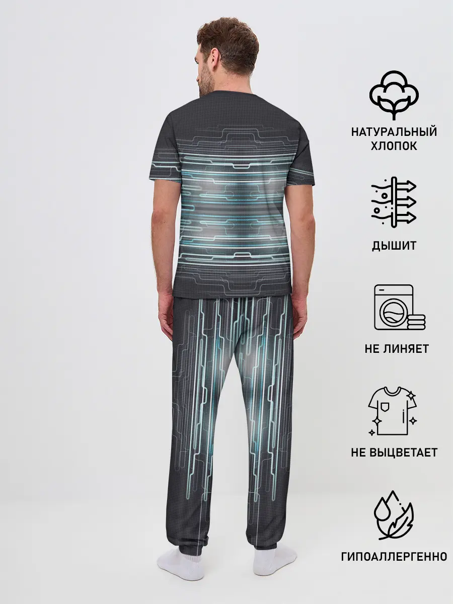 Мужская пижама с брюками / Lexus