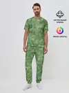 Мужская пижама с брюками / Одуванчики