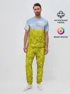 Мужская пижама с брюками / Желтый цвет весны