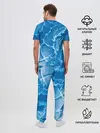 Мужская пижама с брюками / Ледяной