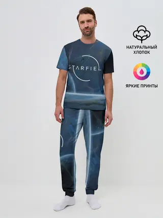 Мужская пижама с брюками / Starfield