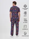 Мужская пижама с брюками / Хамса