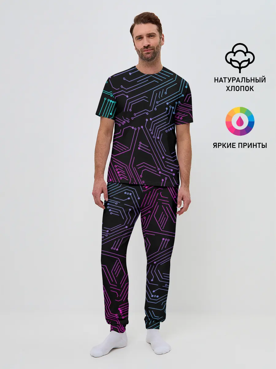 Мужская пижама с брюками / Motherboard | Материнская плата