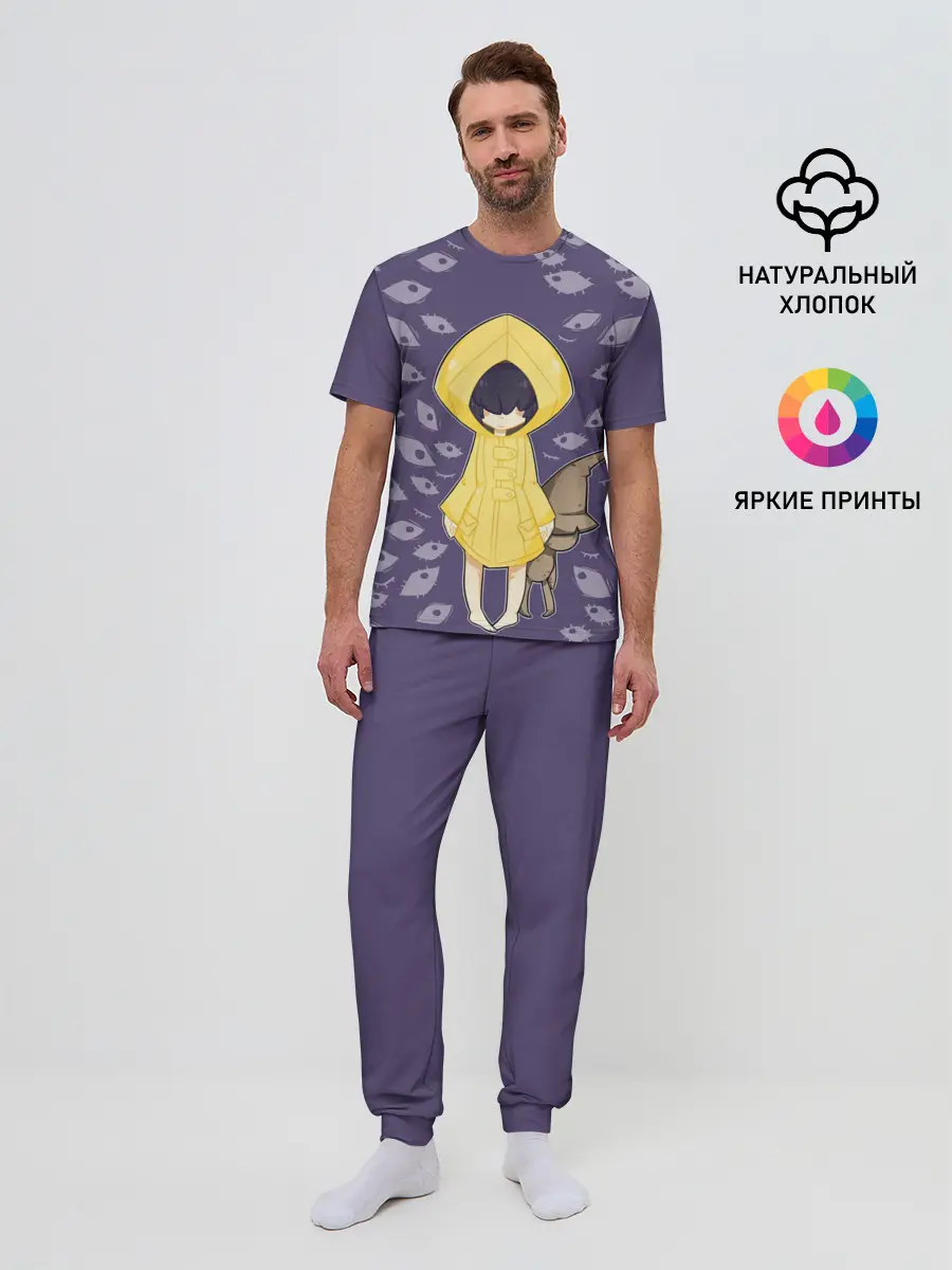 Мужская пижама с брюками / Little Nightmares Глаза