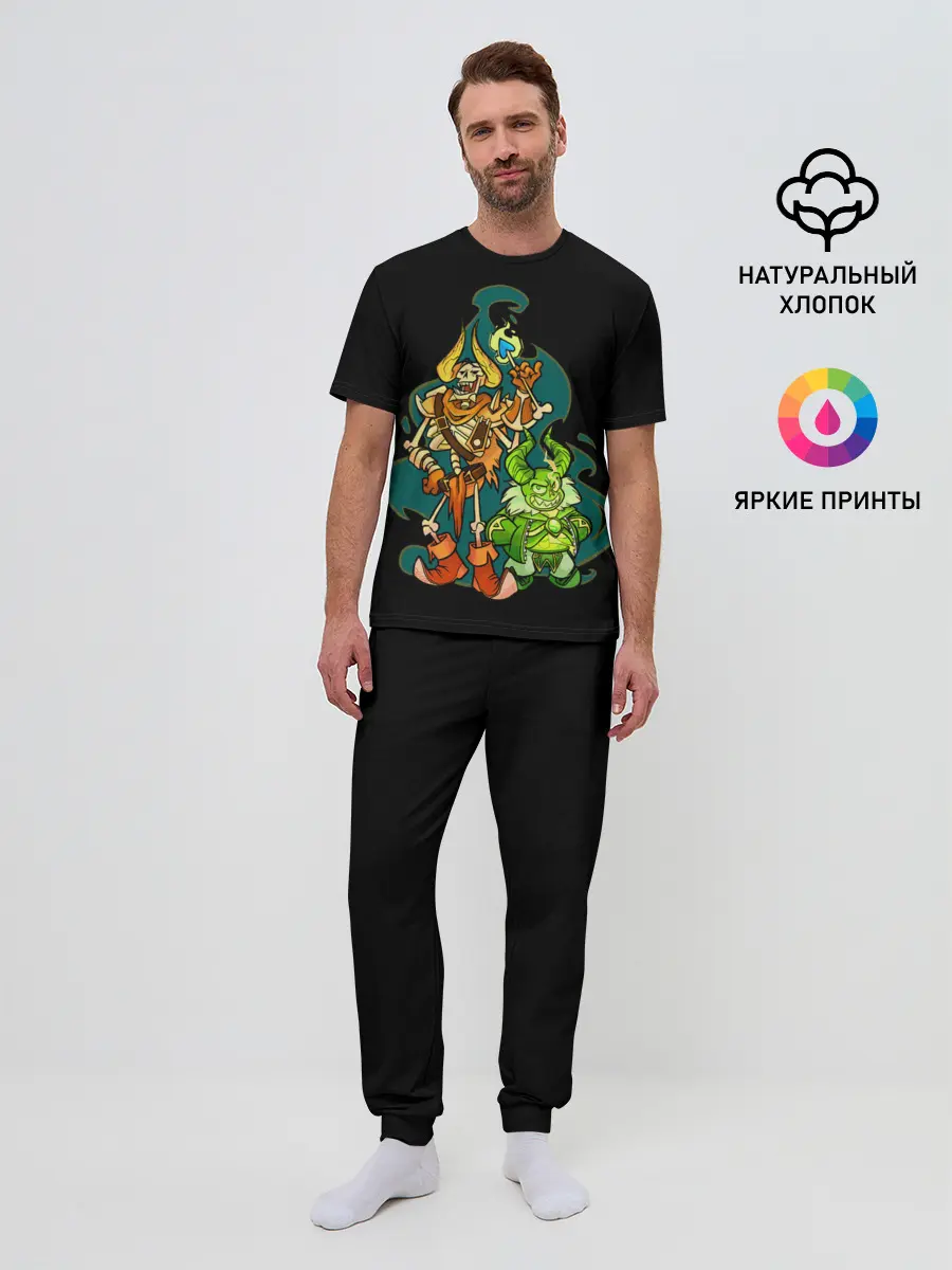 Мужская пижама с брюками / Опасная парочка | Dota 2