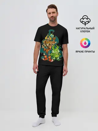 Мужская пижама с брюками / Опасная парочка | Dota 2