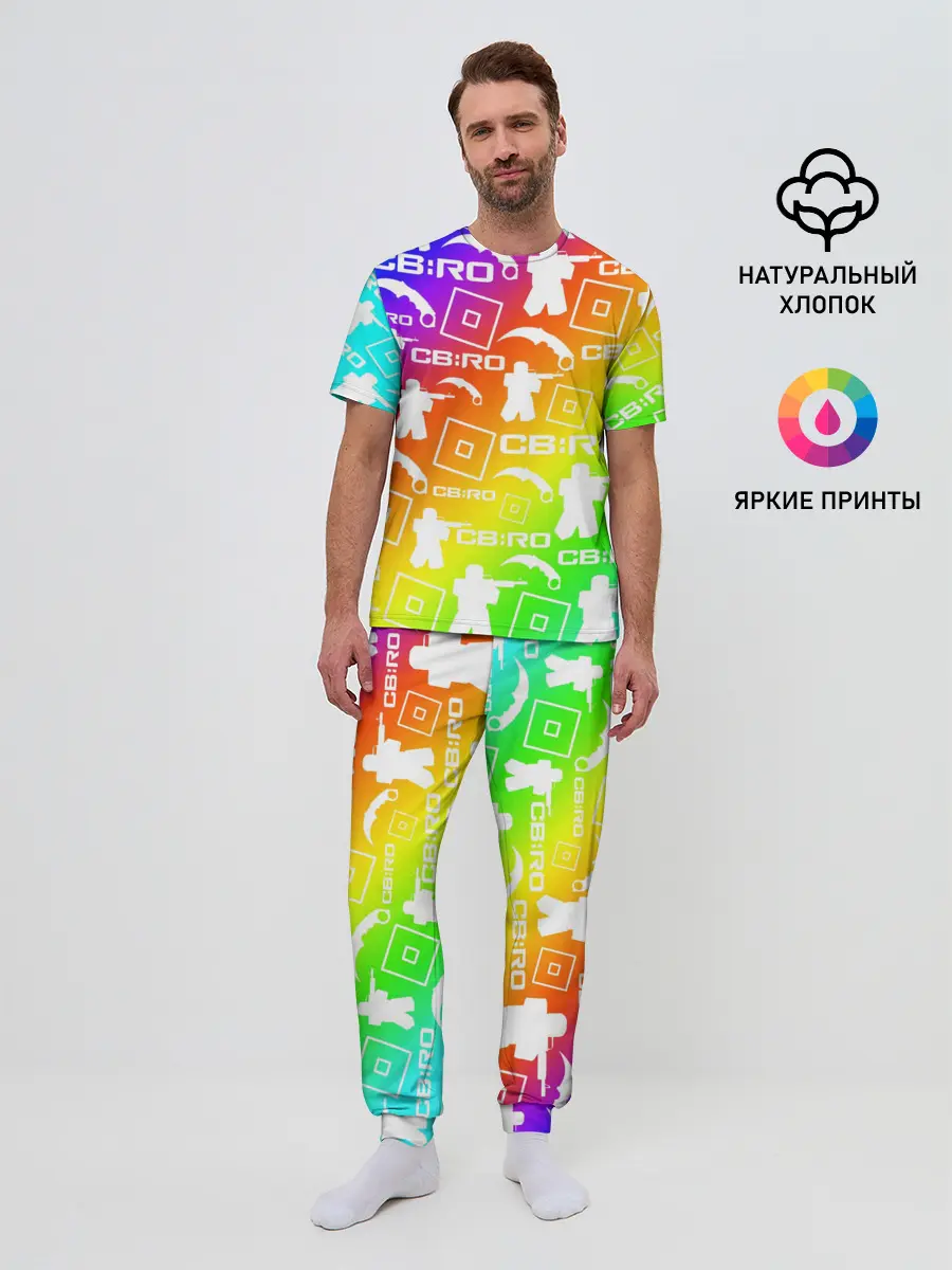 Мужская пижама с брюками / COUNTER BLOX