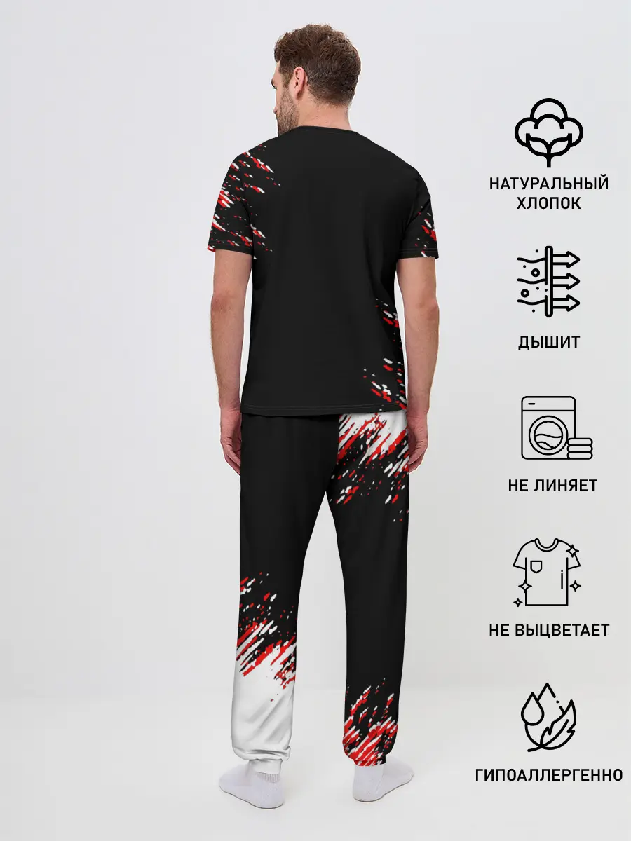 Мужская пижама с брюками / Welcome to despair