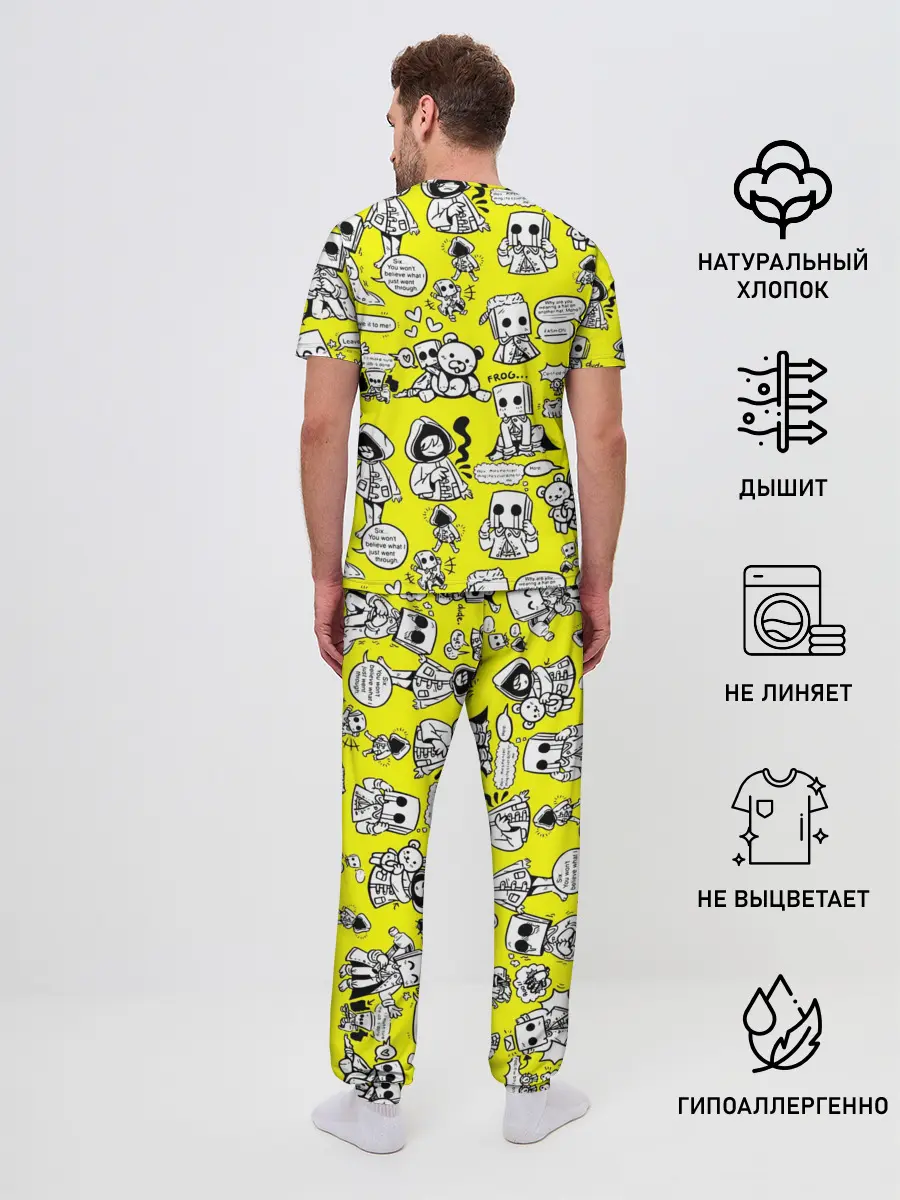Мужская пижама с брюками / LITTLE NIGHTMARES
