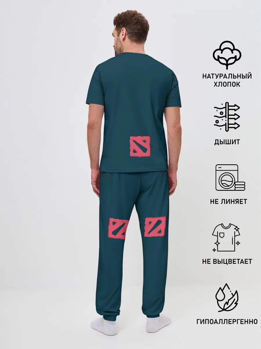 Мужская пижама с брюками / Night Crawler | Dota 2