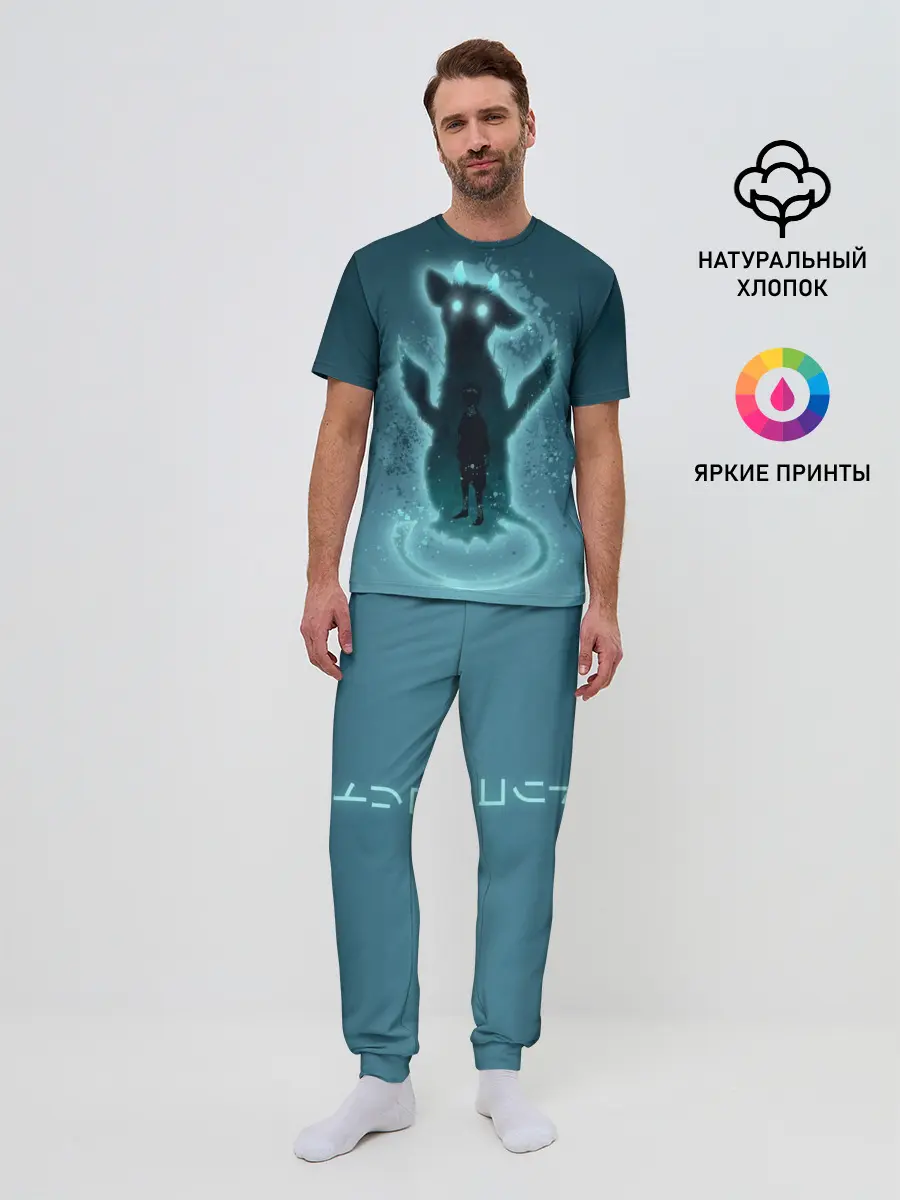 Мужская пижама с брюками / последний хранитель