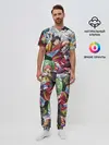 Мужская пижама с брюками / One Piece стикербомбинг