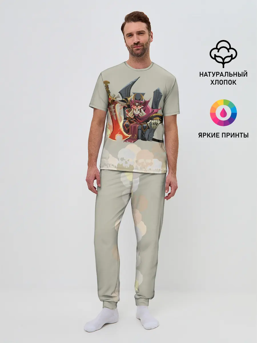 Мужская пижама с брюками / Король | Dota 2