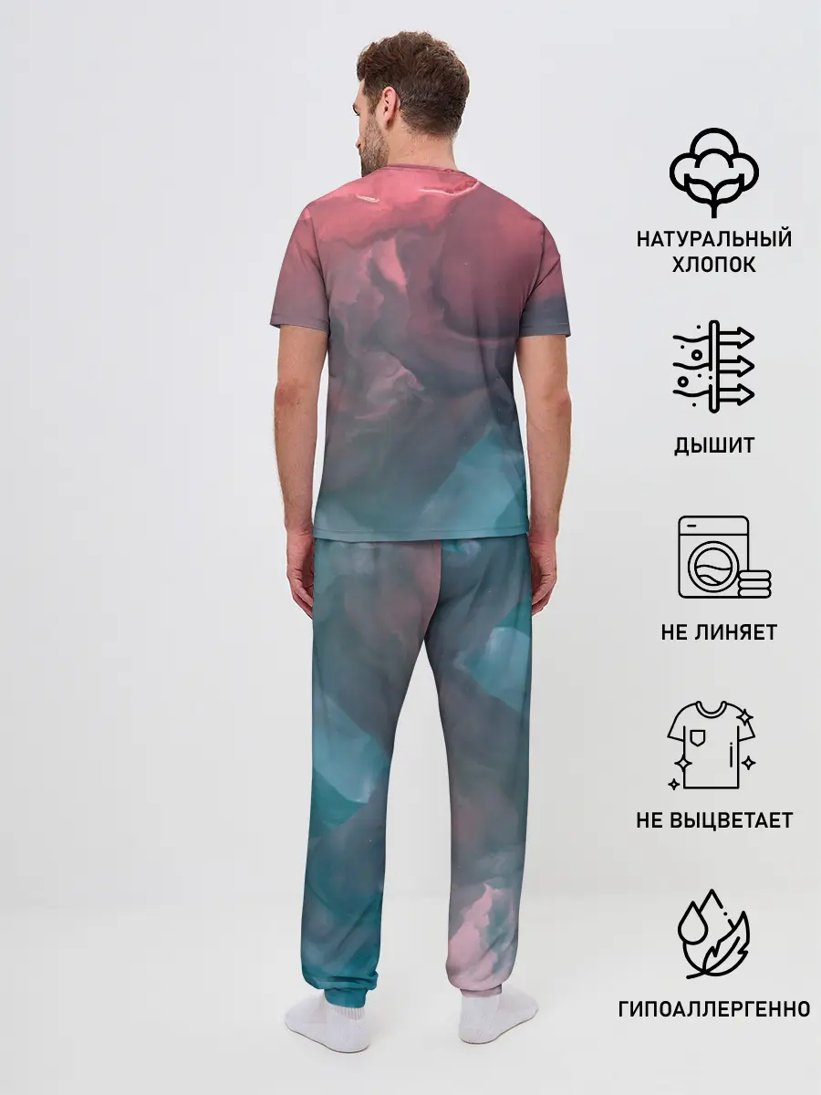 Мужская пижама с брюками / MERCEDES AMG | МЕРСЕДЕС АМГ