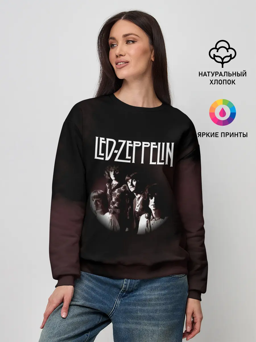 Женский свитшот / Led Zeppelin