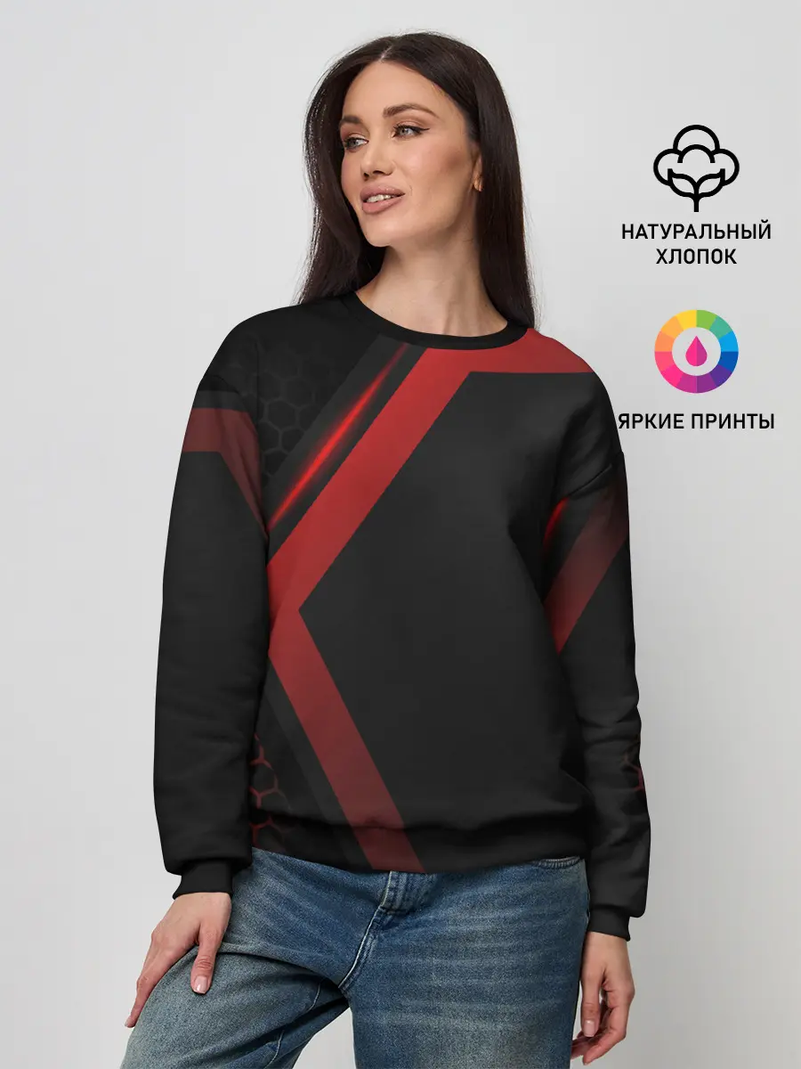 Женский свитшот / Neon armor