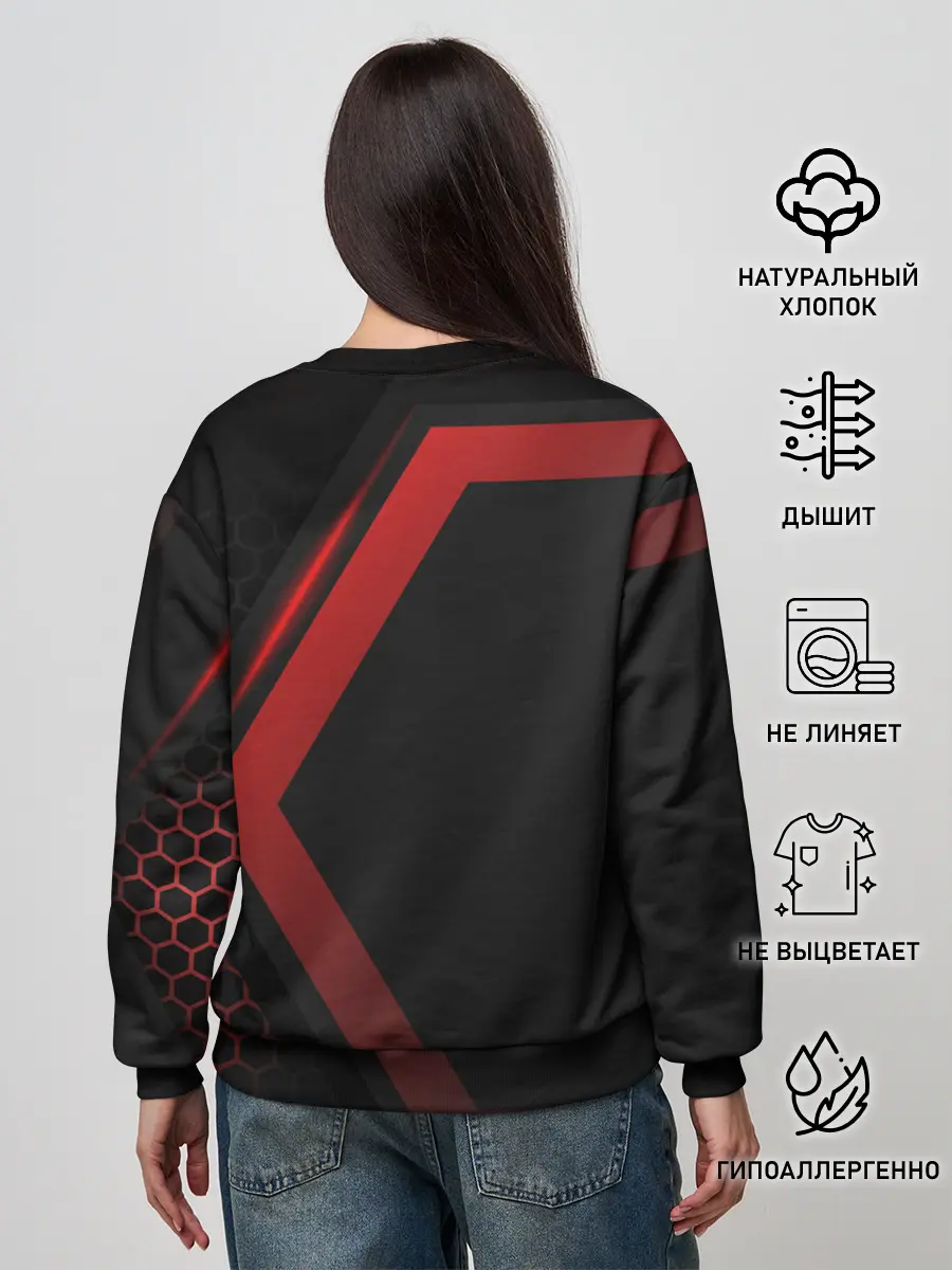 Женский свитшот / Neon armor