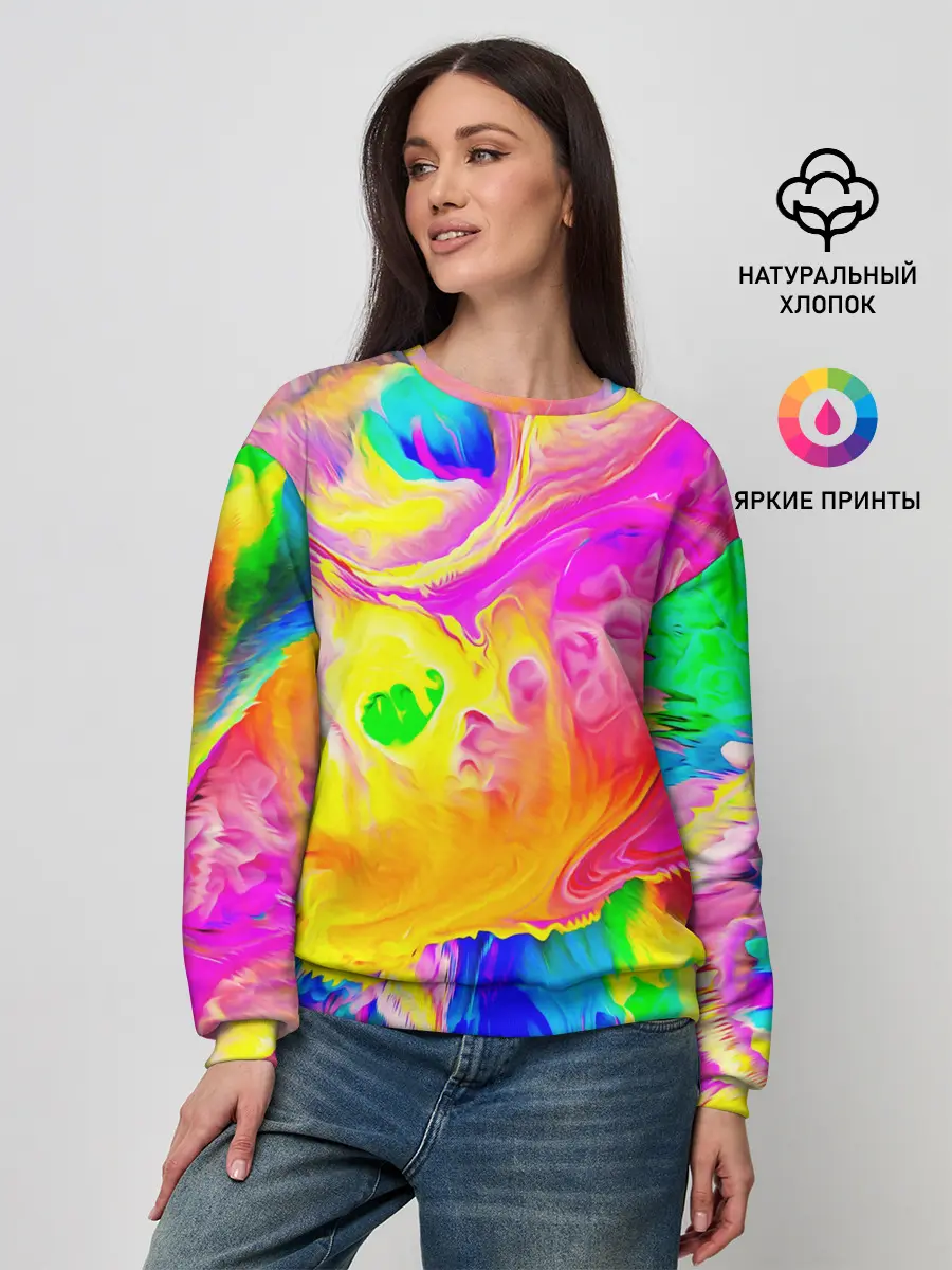 Женский свитшот / КРАСКИ