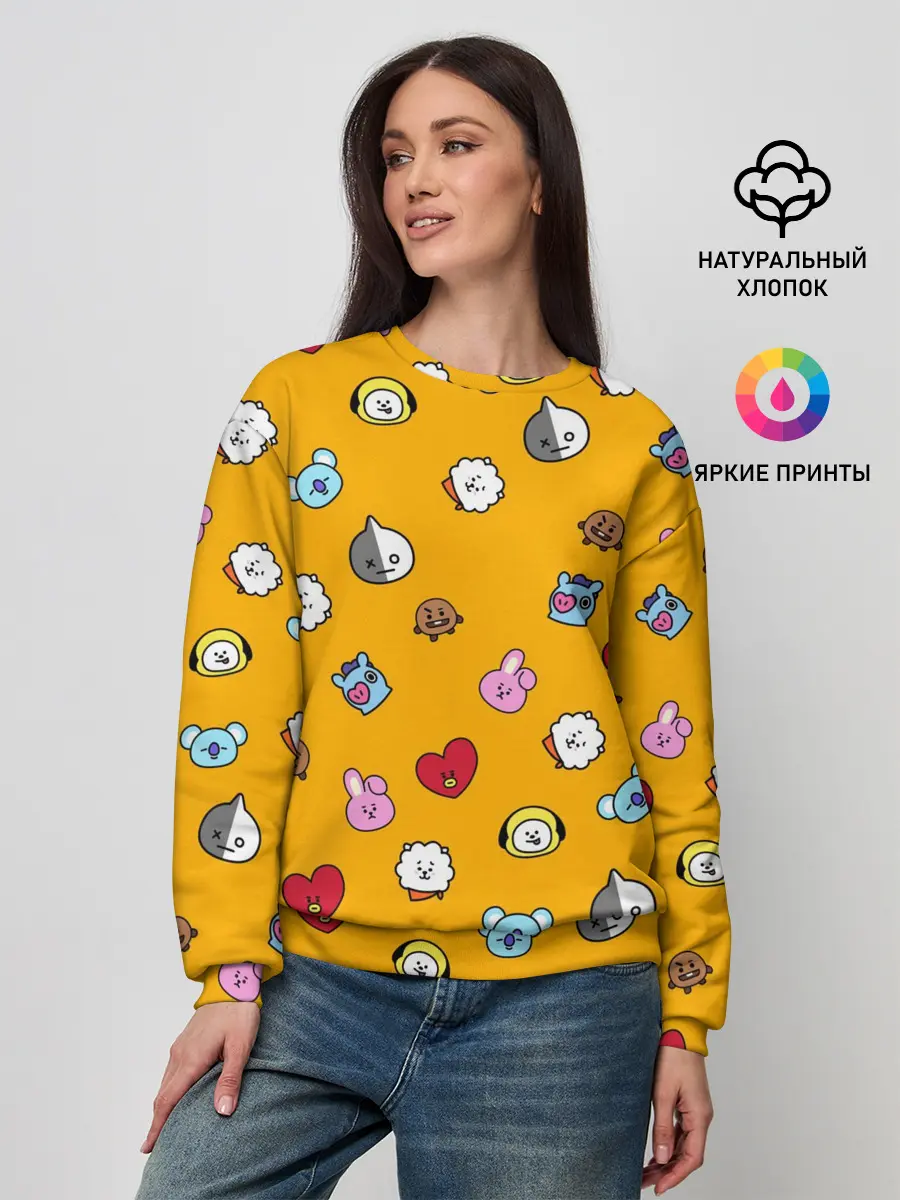 Женский свитшот / BT21