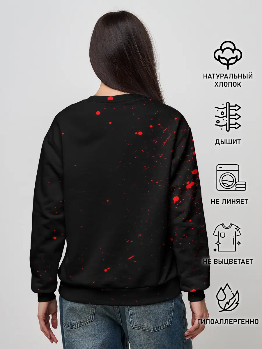 Женский свитшот / Острые козырьки