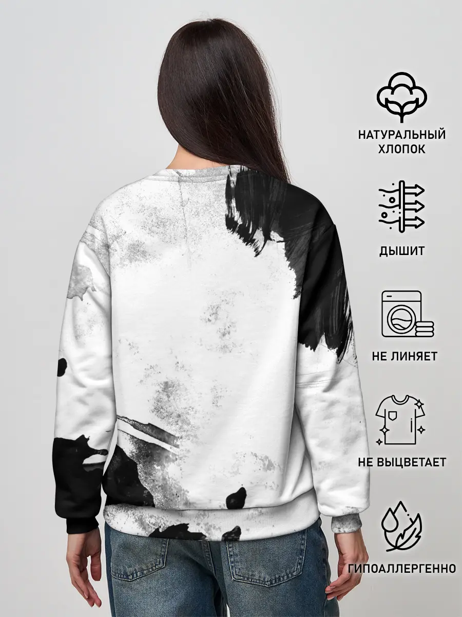 Женский свитшот / Острые козырьки