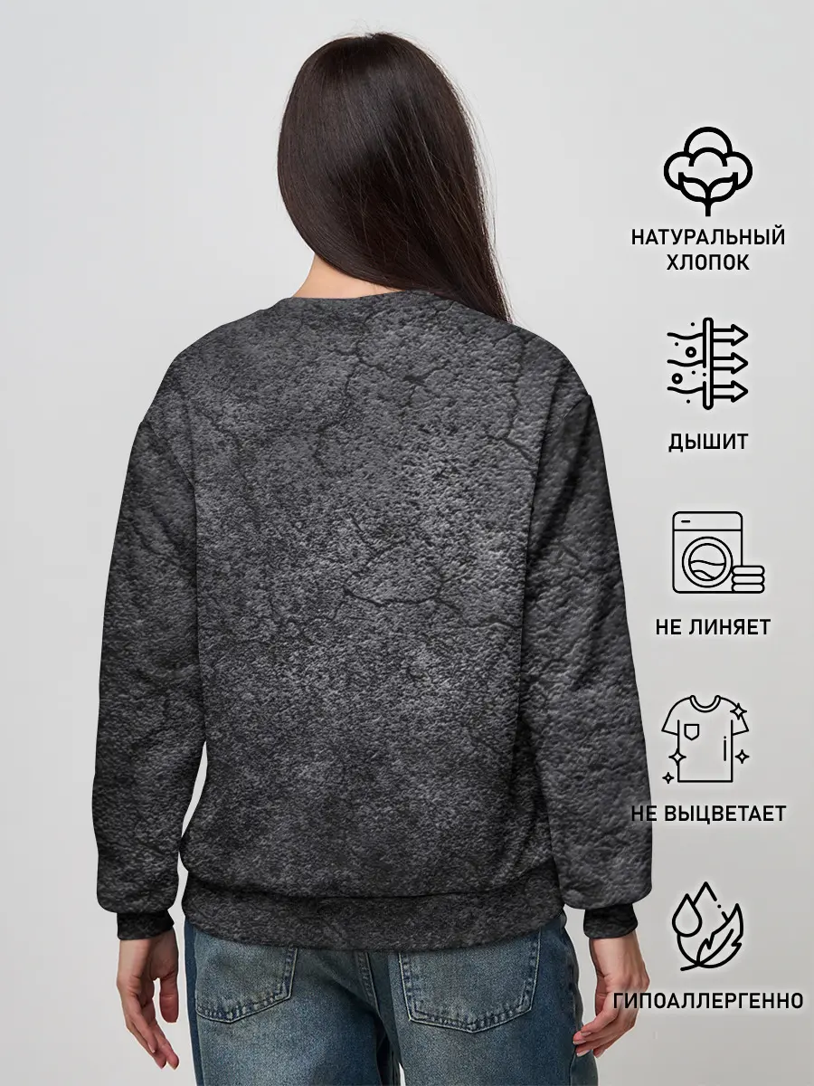 Женский свитшот / Острые козырьки