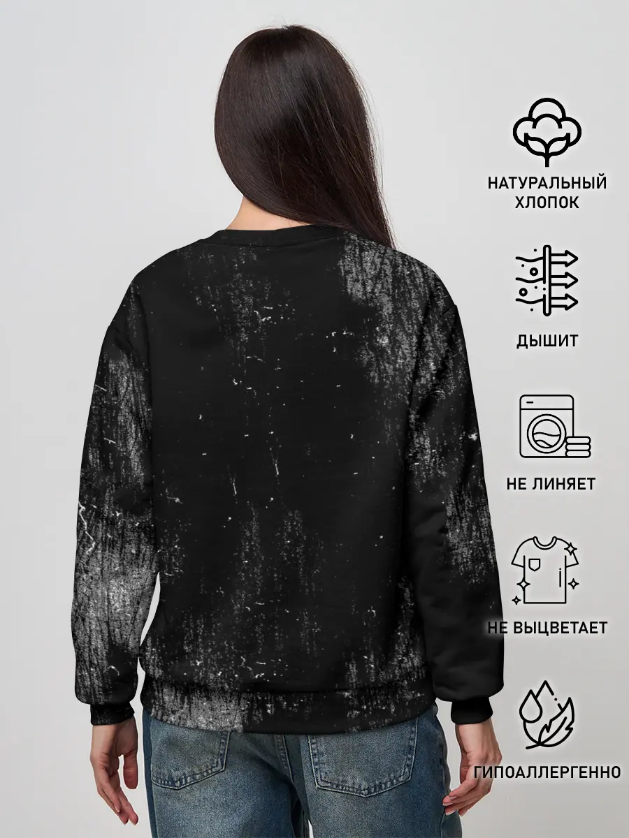 Женский свитшот / Острые козырьки