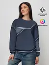 Женский свитшот / Металлическая 3D основа
