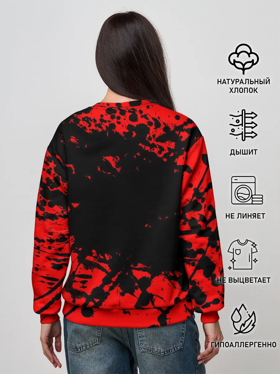 Женский свитшот / Stalker GSC red