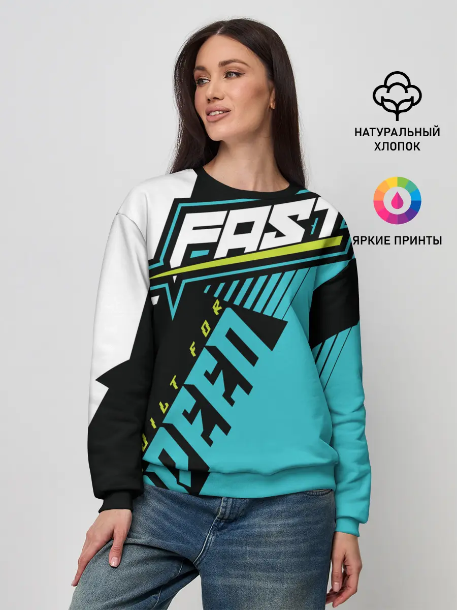 Женский свитшот / Форма для мотокросса FOX