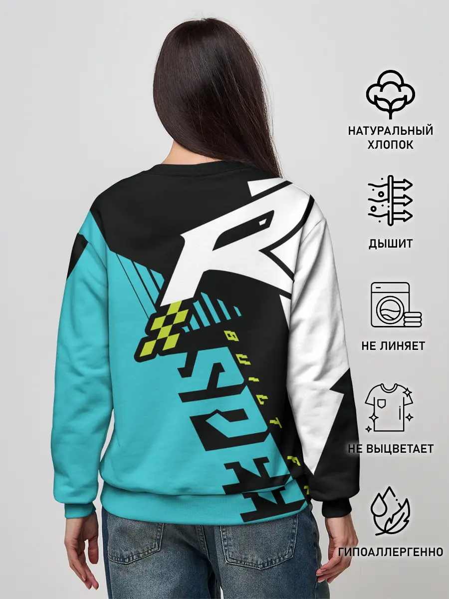 Женский свитшот / Форма для мотокросса FOX