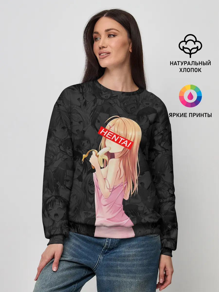 Женский свитшот / Японская анимация