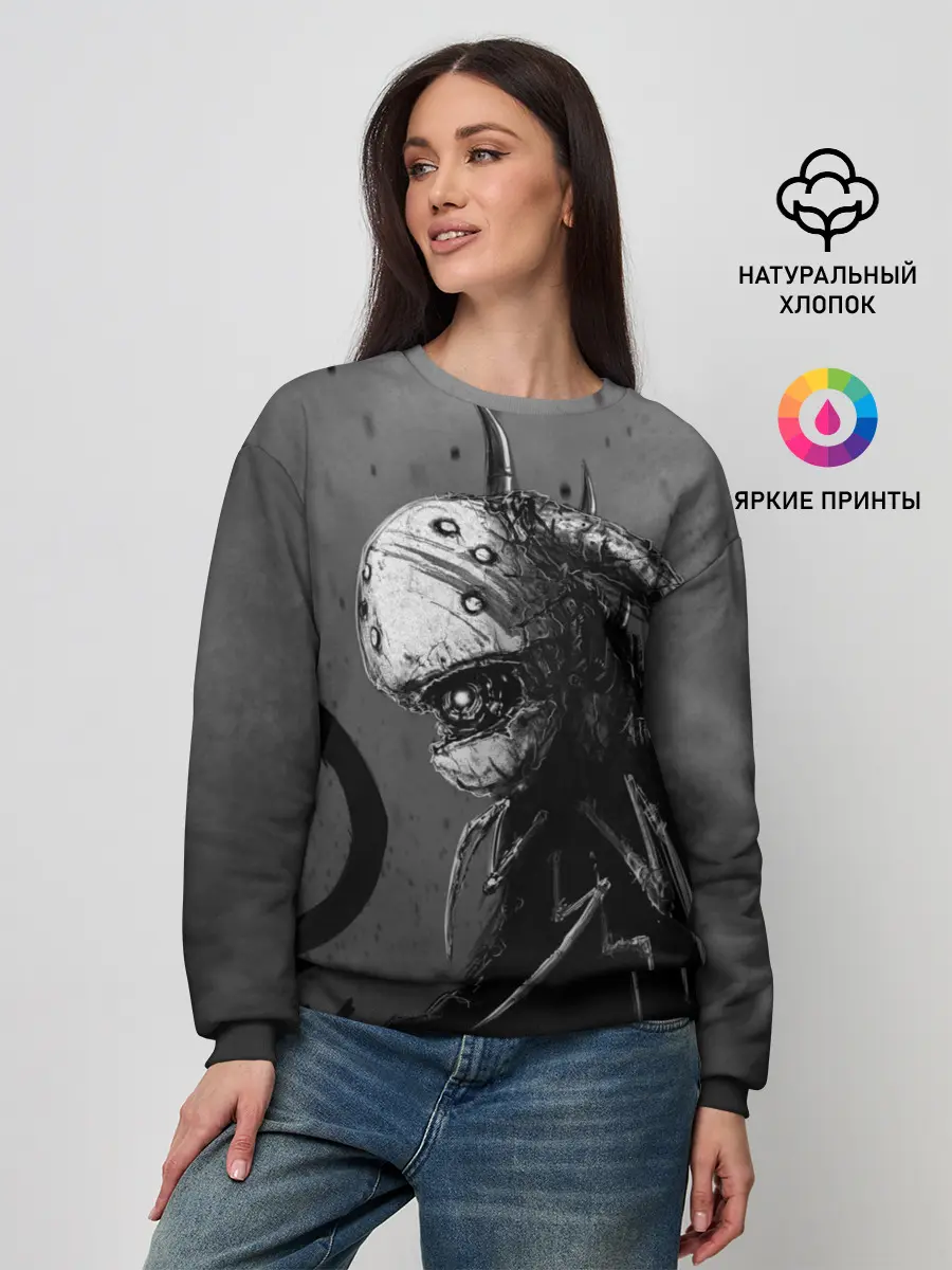 Женский свитшот / Чернозём - Хронос