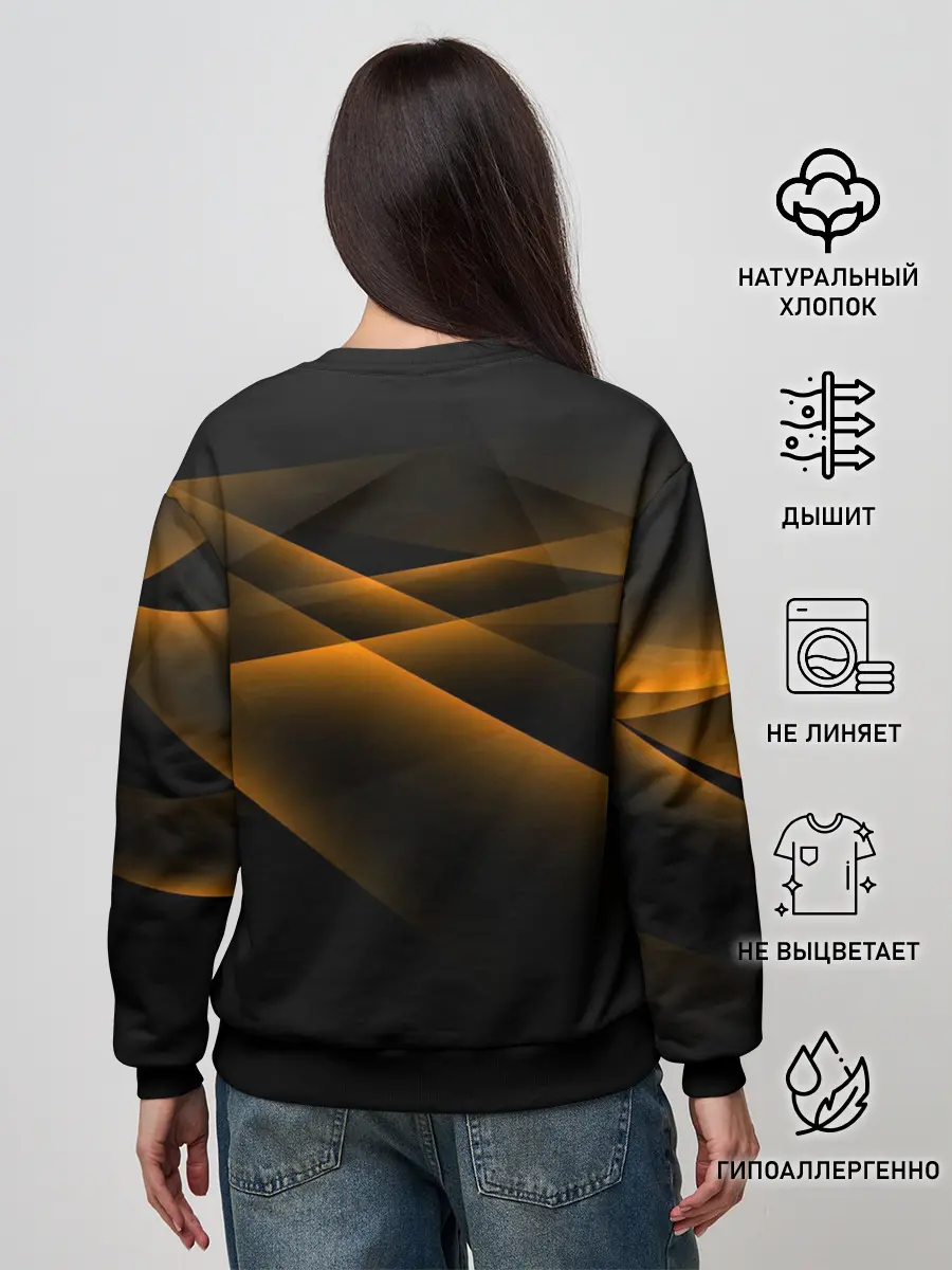 Женский свитшот / Золотой герб