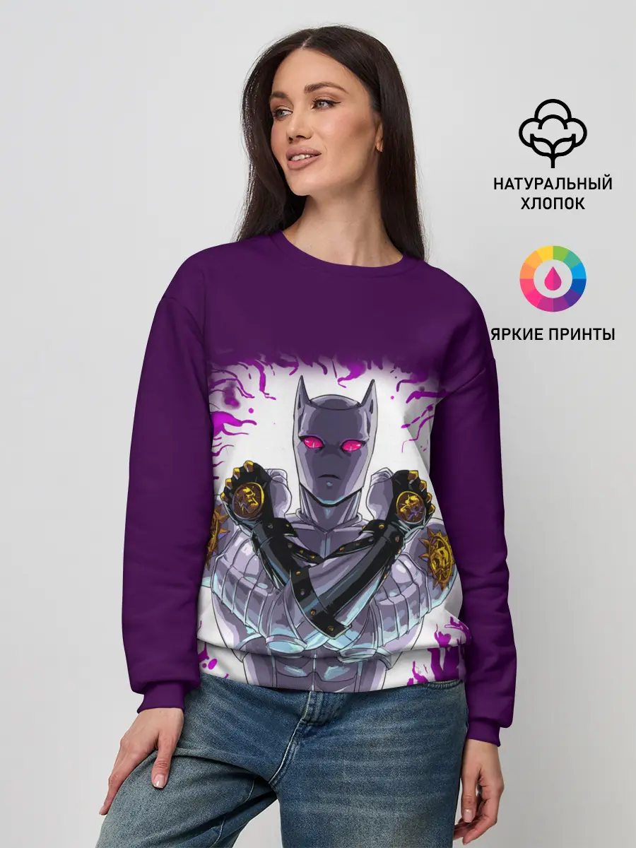 Женский свитшот / JJBA Killer Queen