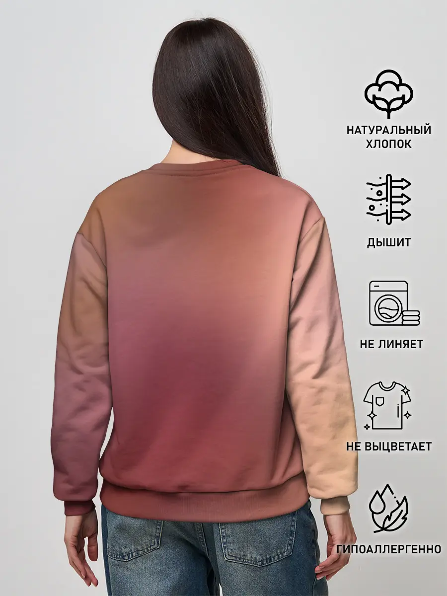 Женский свитшот / Darling In The Franxx art