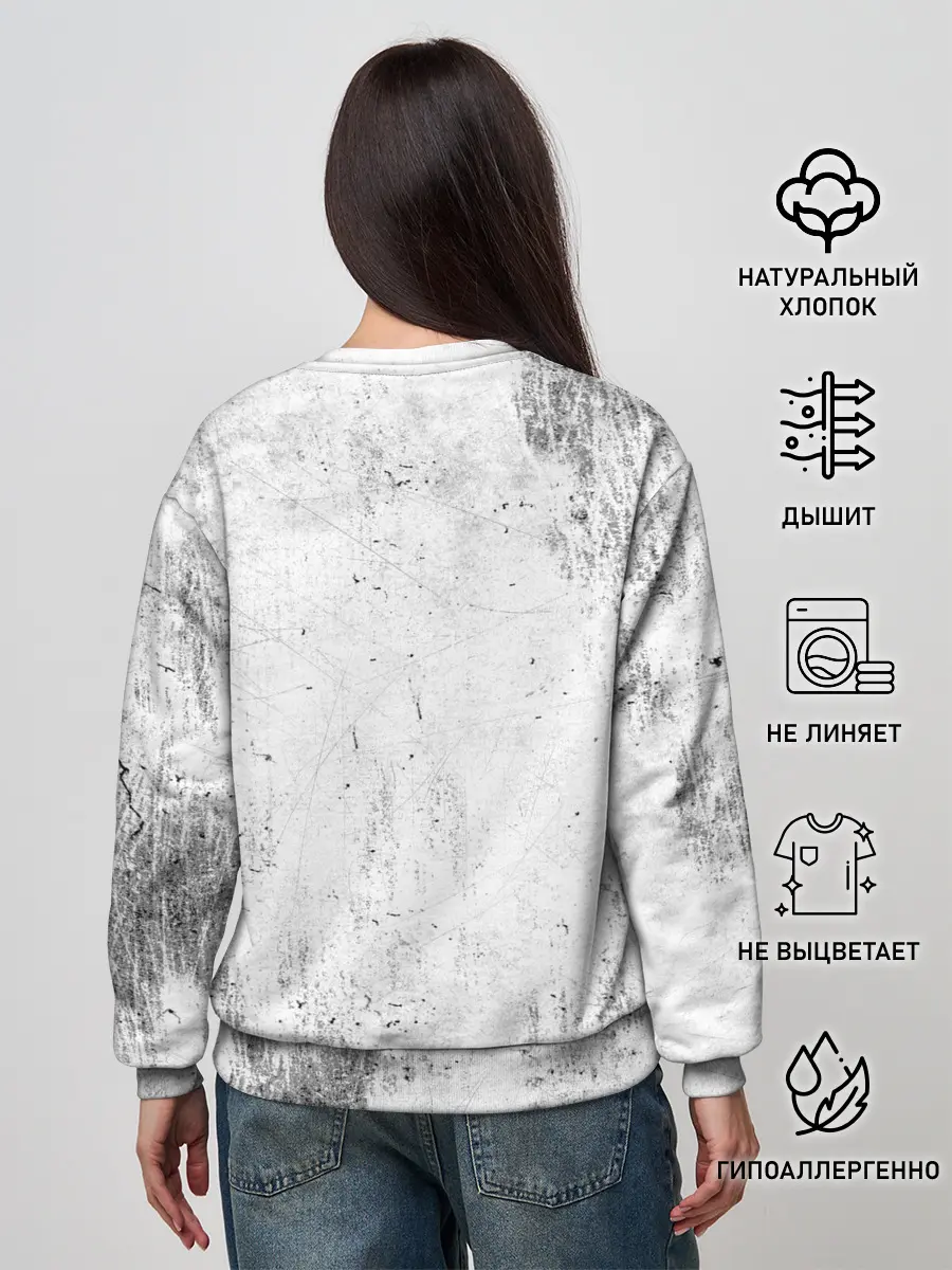 Женский свитшот / Острые козырьки