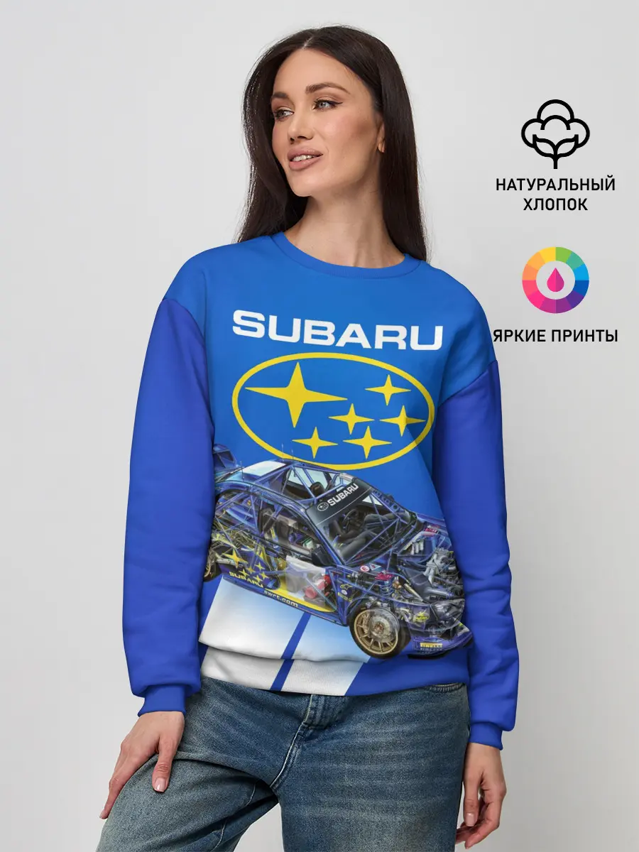 Женский свитшот / Subaru